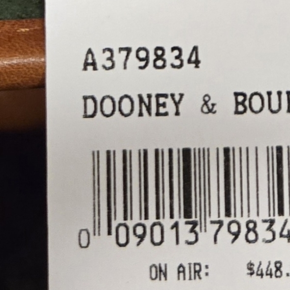 🤎🤍🤎 Dooney & Burke Satchel Elegant Brown Leather Handbag🤎🤍🤎 - Picture 16 of 16
